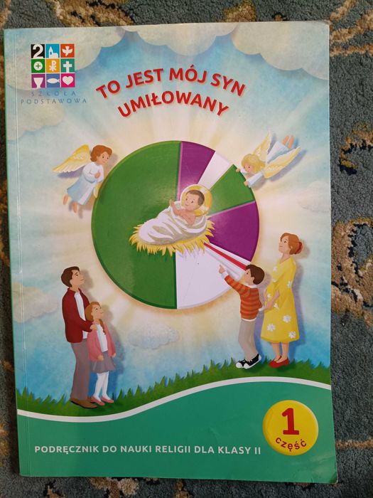 Podręcznik do religii dla klasy 2 część 1 i 2 + domownik