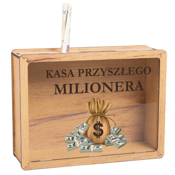 6x Skarbonka prezent dzień chłopaka upominek dla taty dziadka kolegi