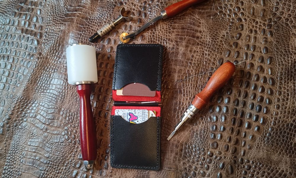 Зажим для денег  ручної роботи гаманець затискач грошей