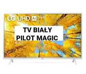 Biały Telewizor LED LG 43UQ76903LE 4K UHD Smart Pilot Magic