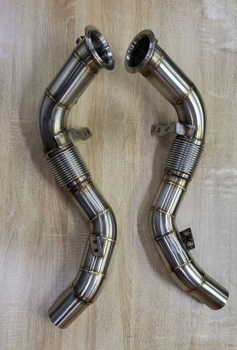 Даунпайп БМВ F01 F07 F10 F15 F16 X5 X6 50ix 550ix n63 Downpipe BMW