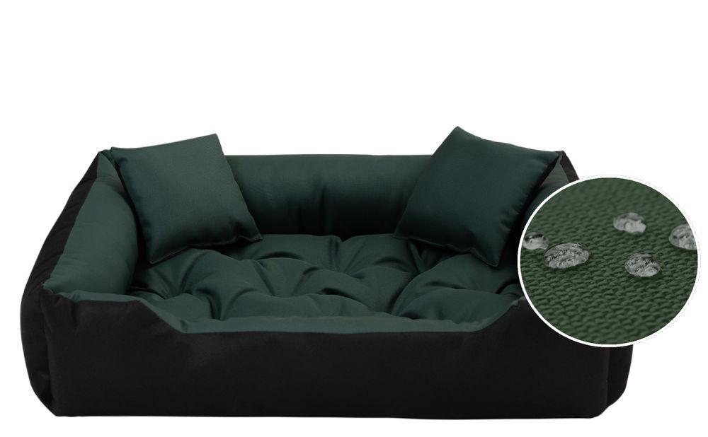 Legowisko Dla Psa Kojec Ecco 55X45 Cm Wodoodporne Zielone