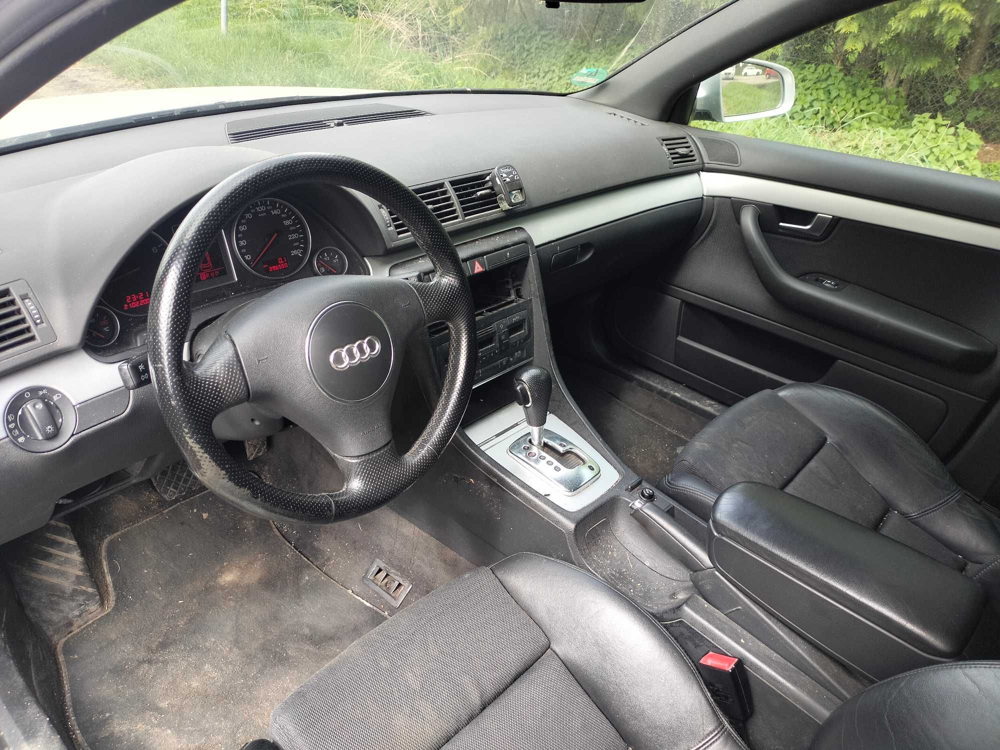 CZĘŚCI Audi A4 B6 1,8t BFB LY7W XENON Zderzak LAMPA SILNIK Maska Drzwi