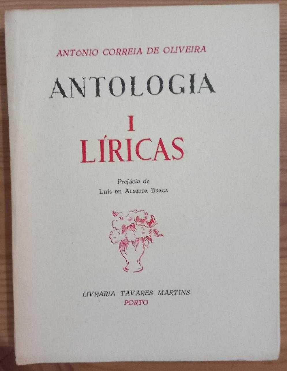 António Corrêa d'Oliveira, Antologia. I - Líricas