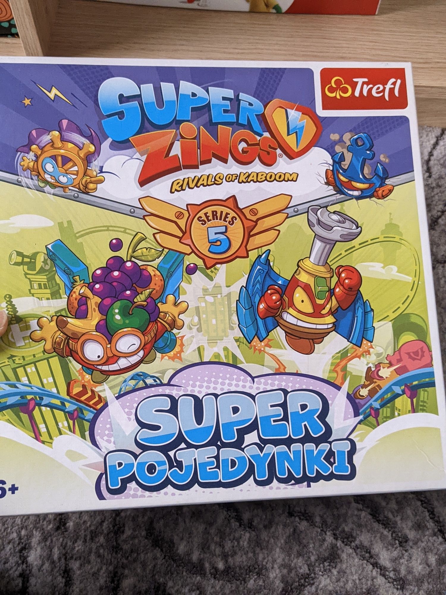 Gra Superzings Super Pojedynki