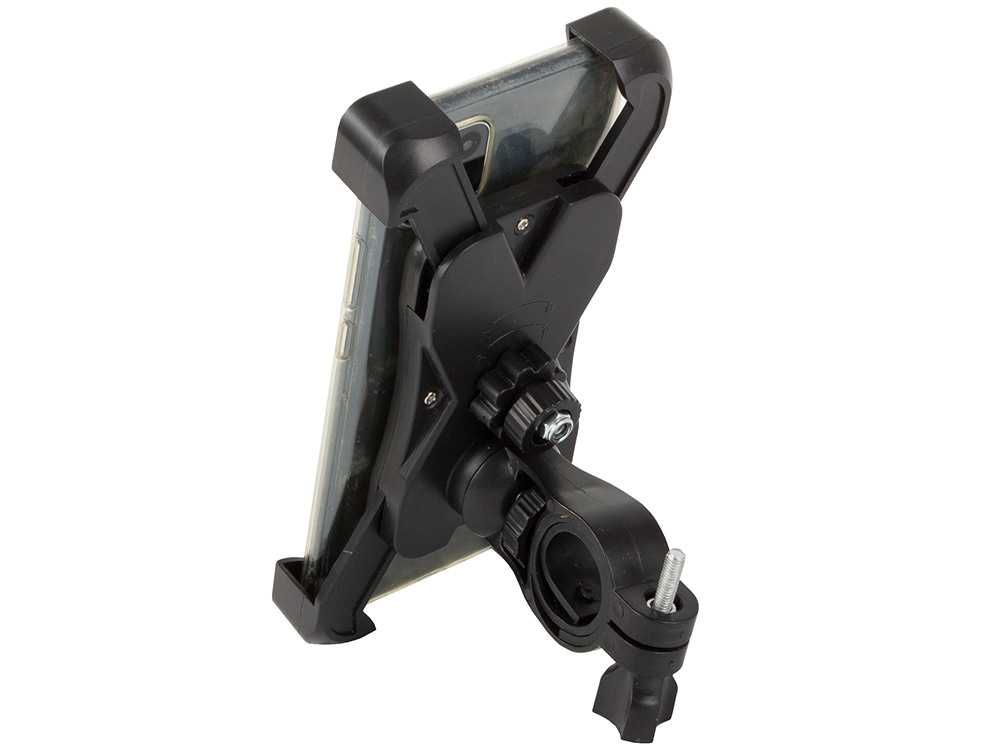 Uchwyt rowerowy stabilny mocny na telefon motor kierownicę 360