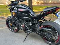 MT07 YAMAHA 35KW LIVRETE 2017 com extras