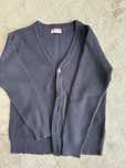 Sweterek granatowy rozpinany 140