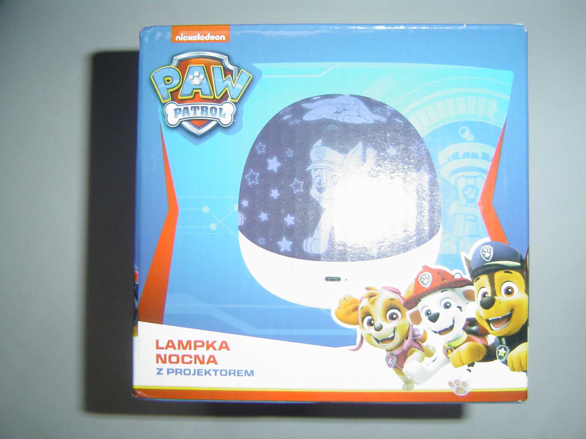 Lampka nocna Psi Patrol z projektorem