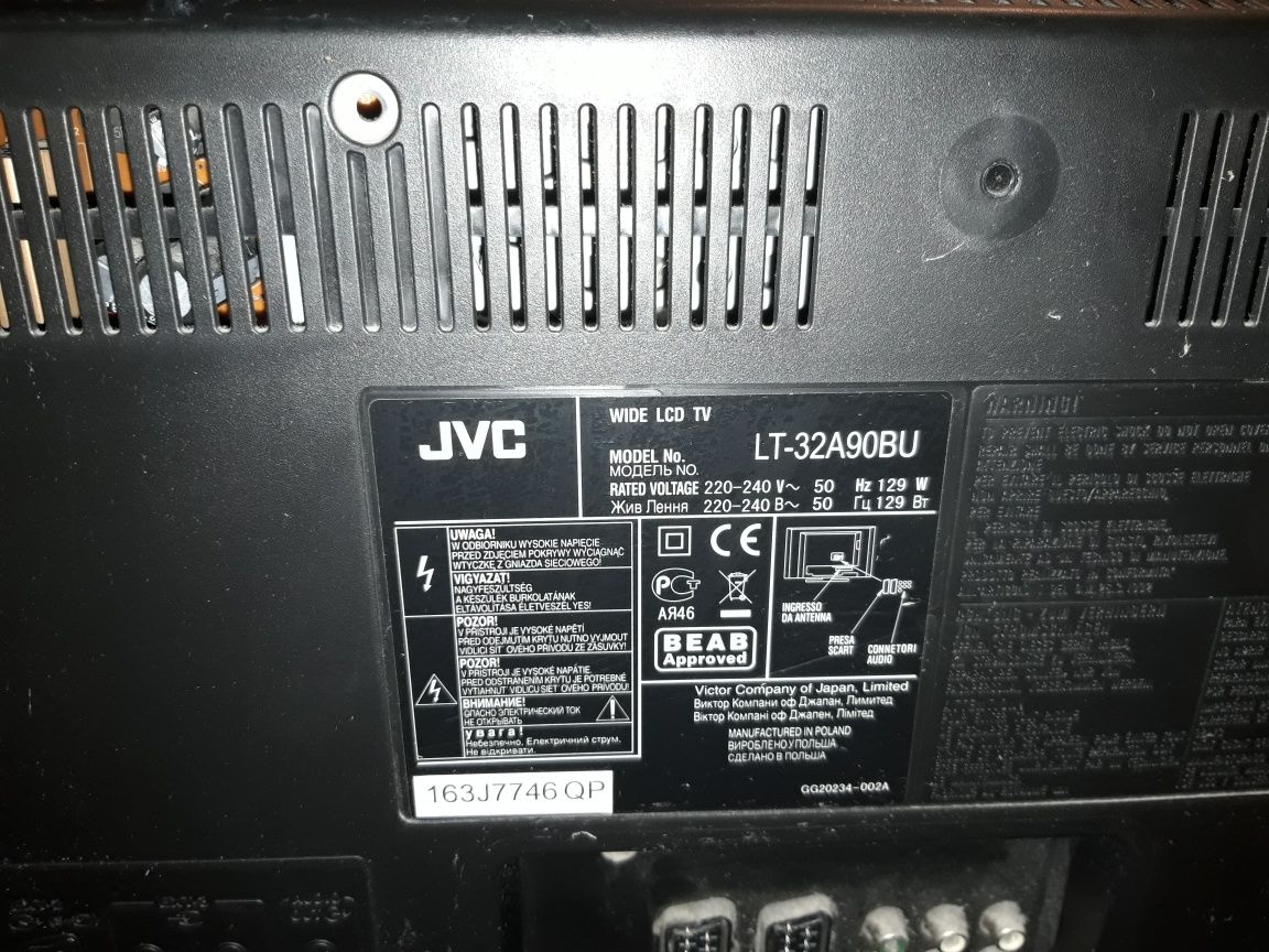 Telewizor jvc 32 cale