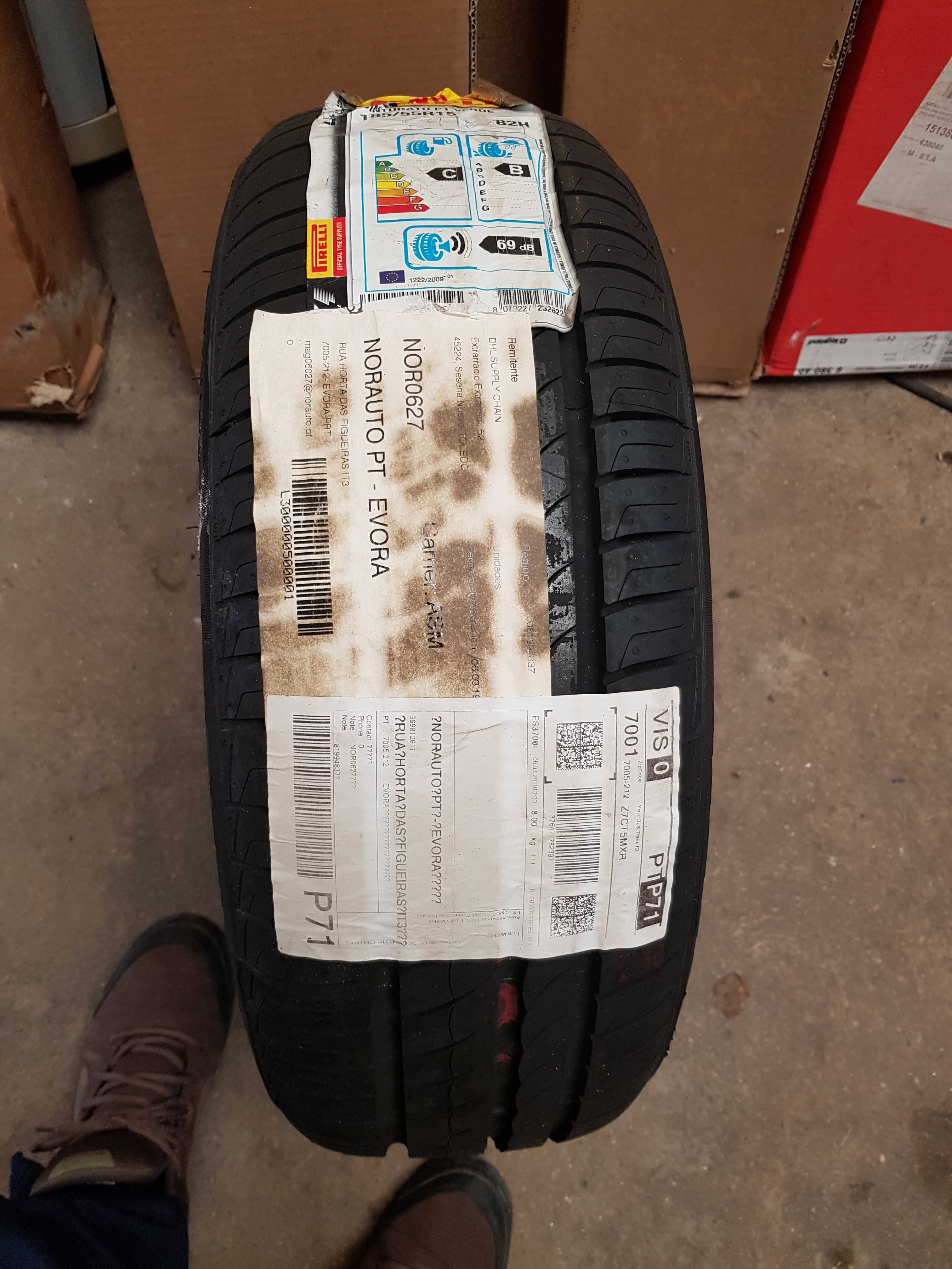 185/ 55/ 15 82H Pirelli P1 verde Novo