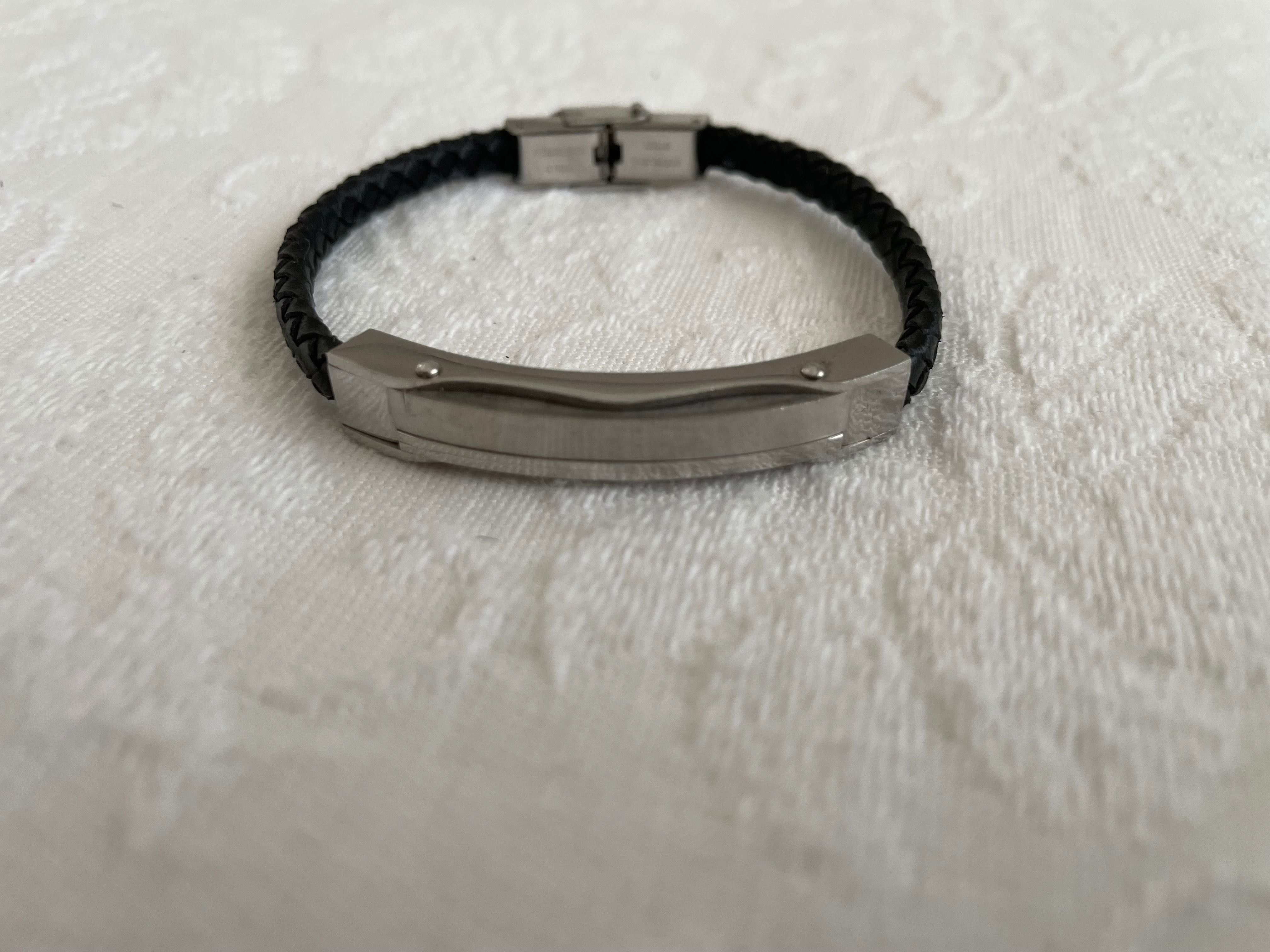 Pulseira em aço homem