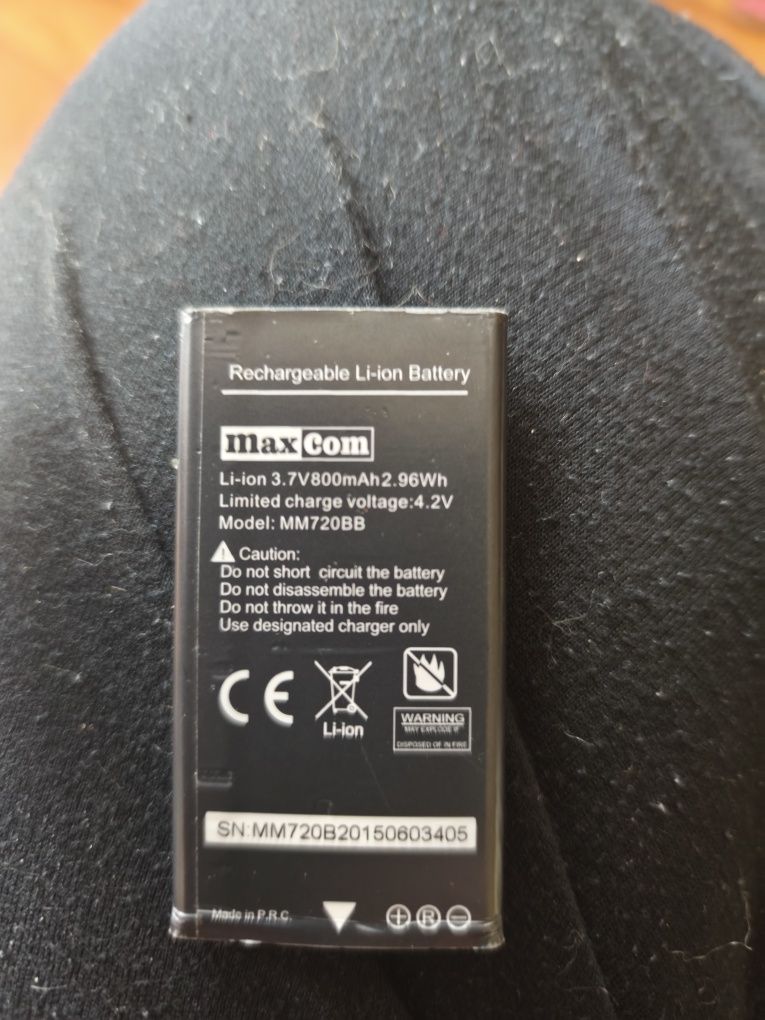 Bateria do telefonu MaxCom
