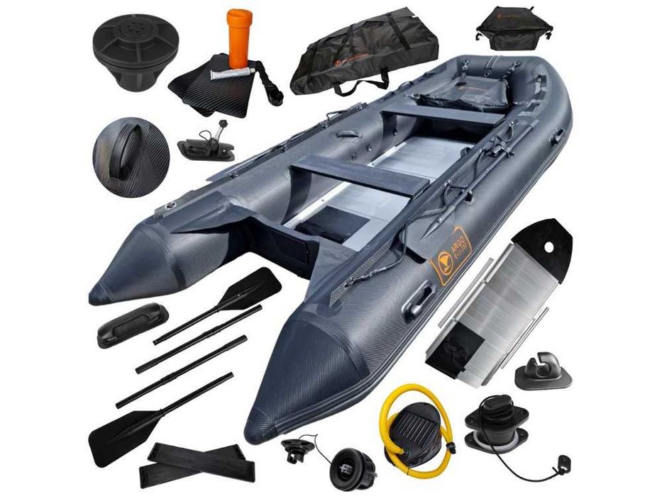 Ponton 5 Osób z Aluminiowym Dnem KIL | Nowa Era Komfortu