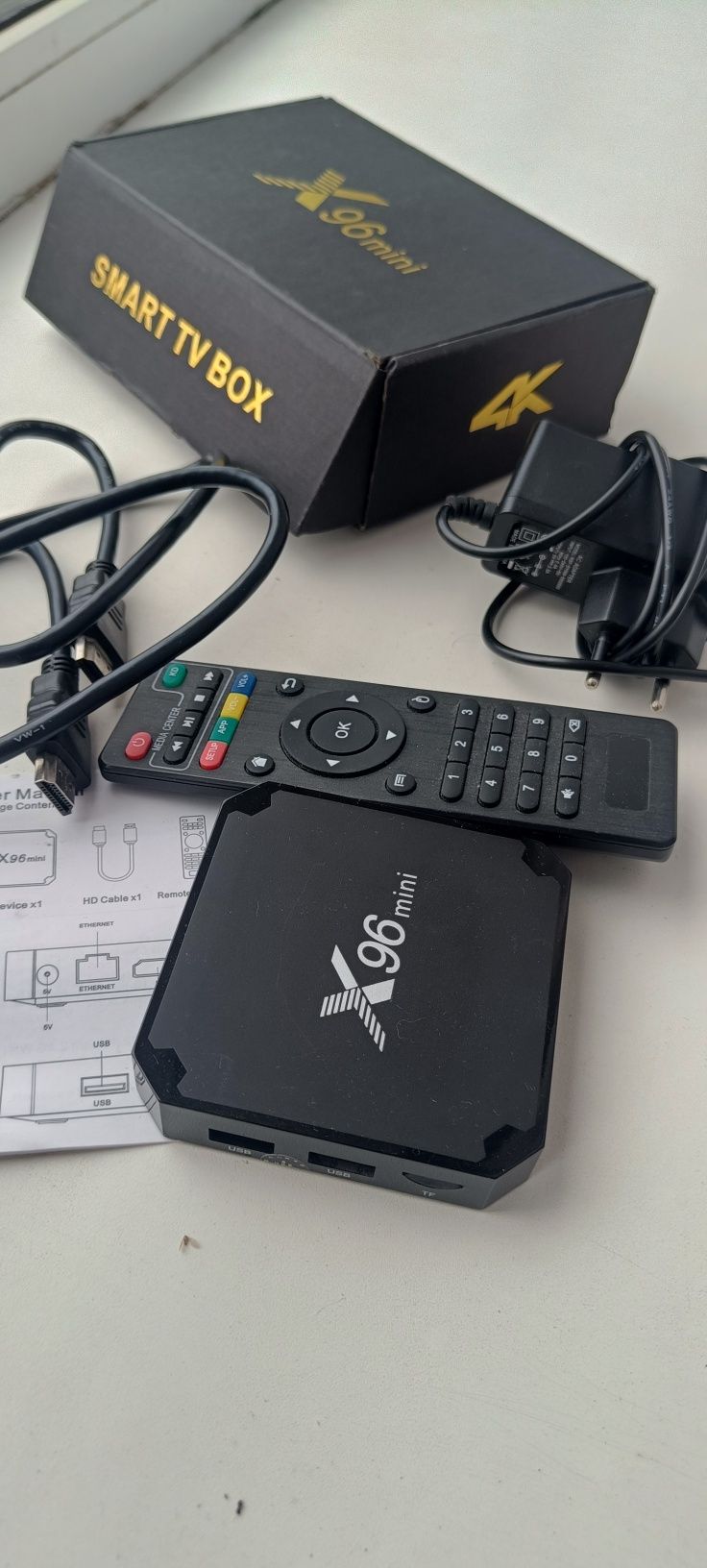 приставка андроїд смарт тв X96 mini