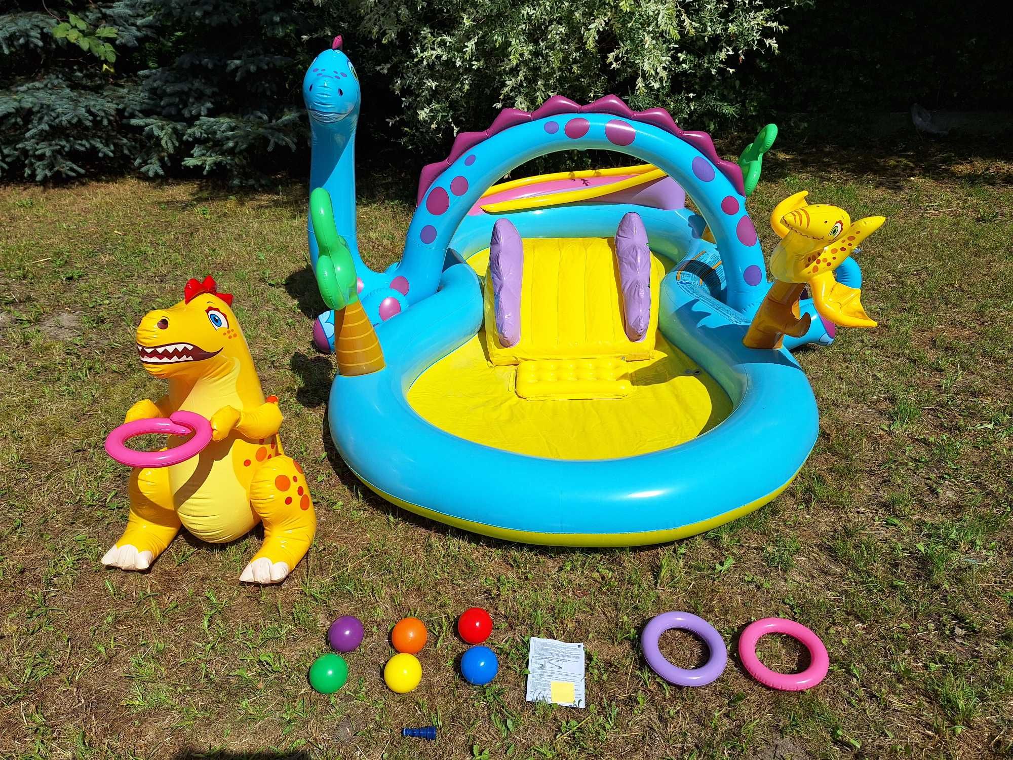 INTEX 57135 Nadmuchiwane centrum zabaw Dinoland basen Ba9