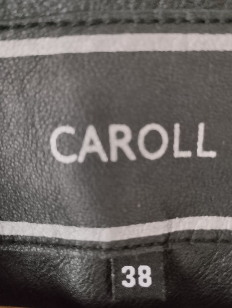 Caroll шкіряна жіноча куртка