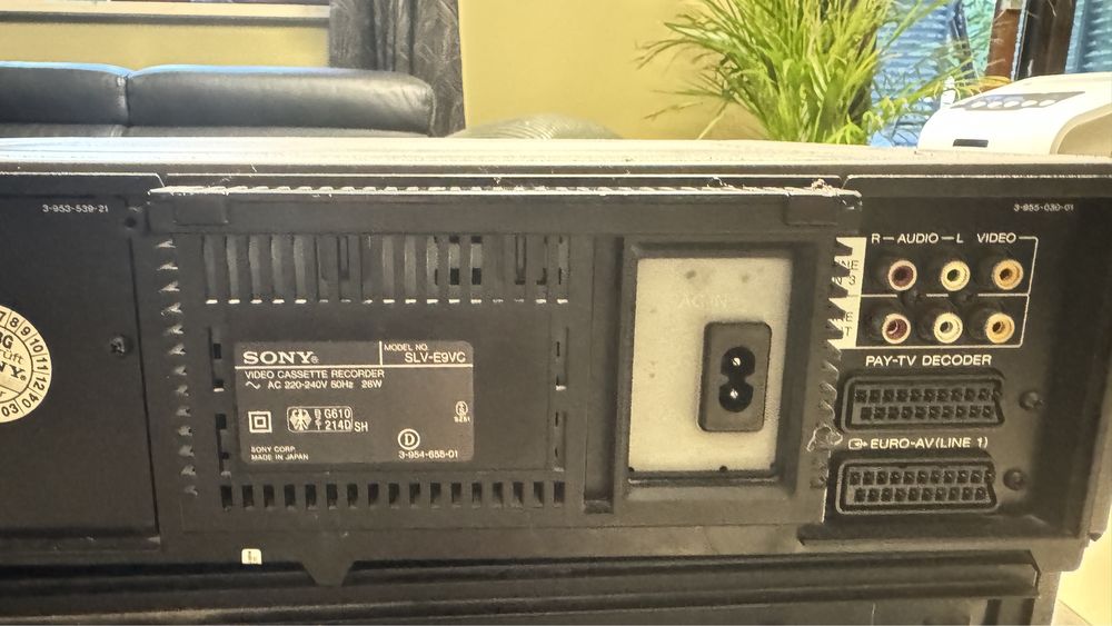 Magnetowid hifi stereo Sony SLV-E9VC
