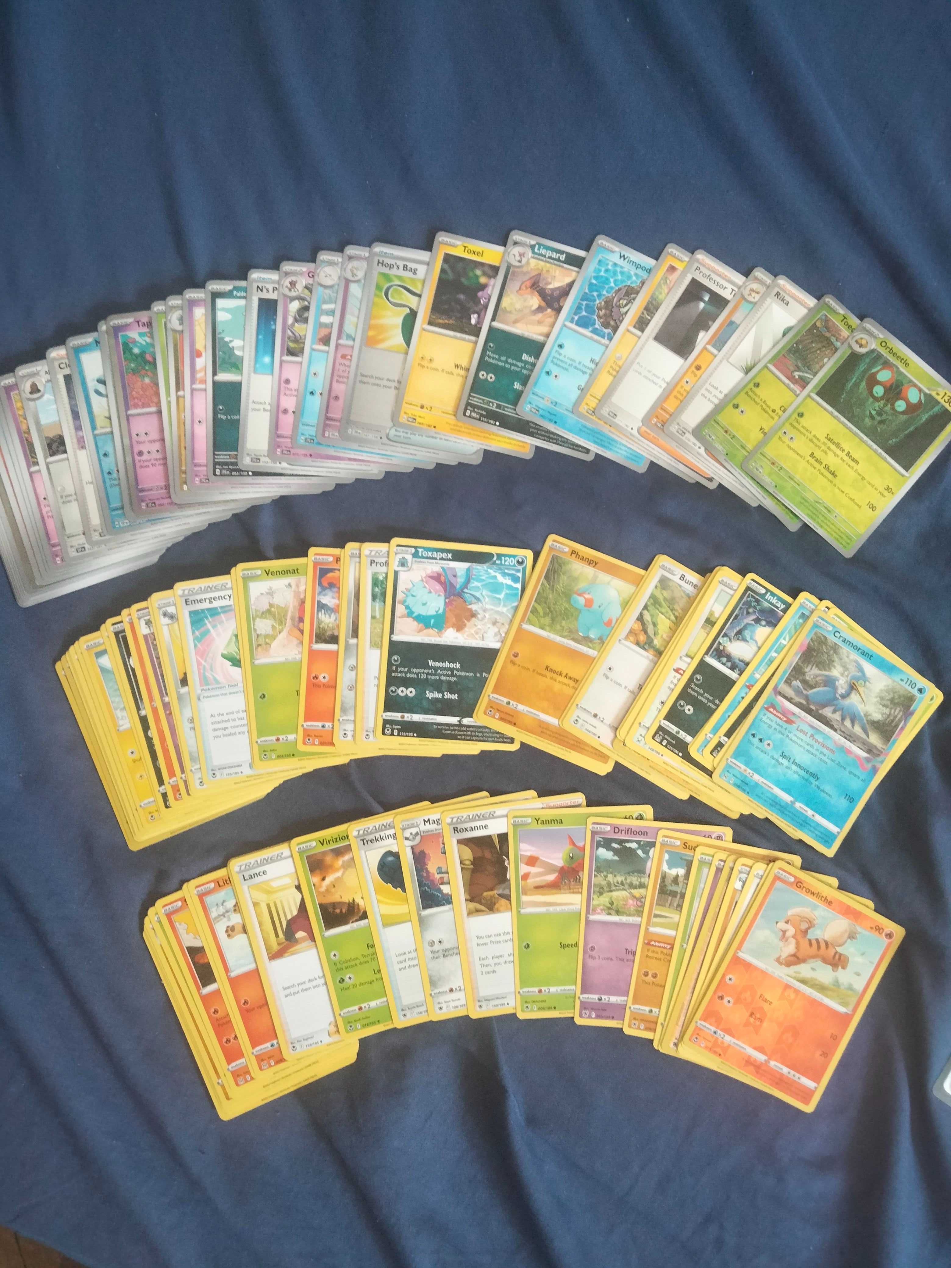 Zestaw Pokemon dla kolekcjonera: 100 kart + 1 karta EX (dostępne)
