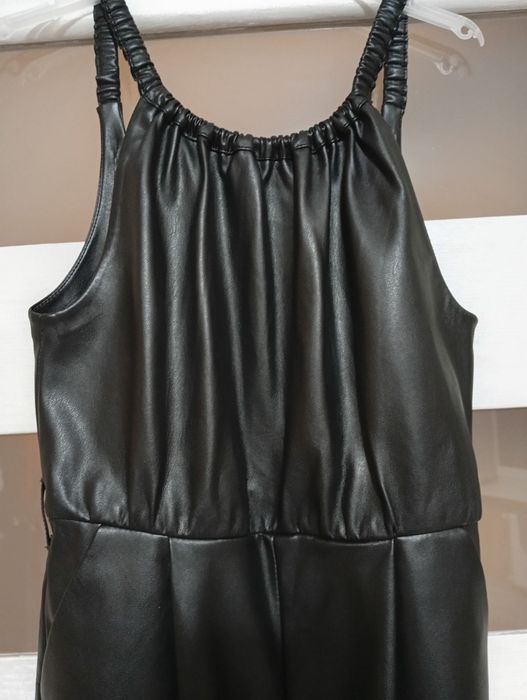 Комбінезон штани екошкіра Zara