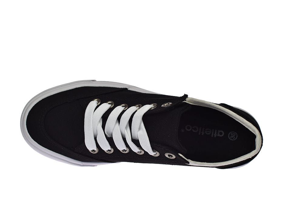 Vansy trampki niskie krótkie półtrampki Atletico WY20689 cz roz. 37