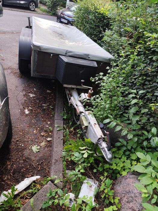 Przyczepa 2000dmc plandeka tandem zamiana zamienię
