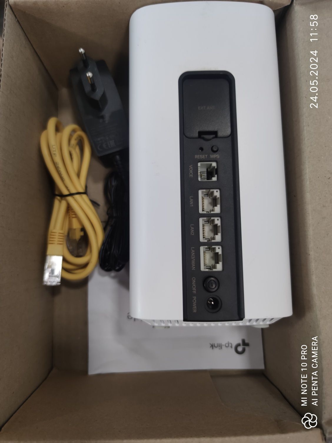 5g/4g роутер Tp link MX515V/NX510V AX3000 wi fi 6 Mesh Cat20 lte