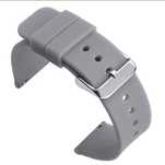 Pasek do zegarka 24mm szary nowy 24 mm