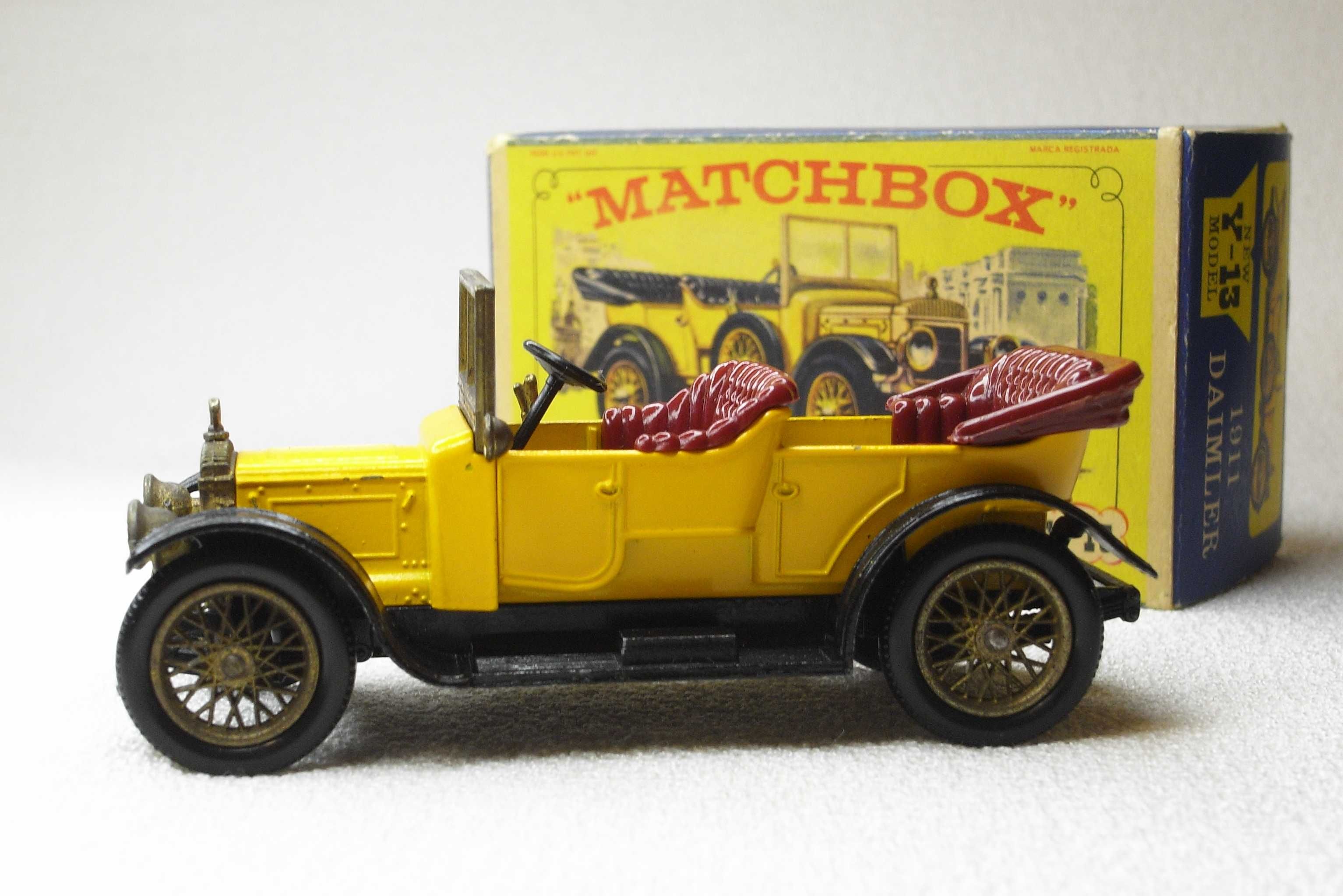Y-13 1911 Daimler Type A12 Matchbox Models of Yesteryear Lesney