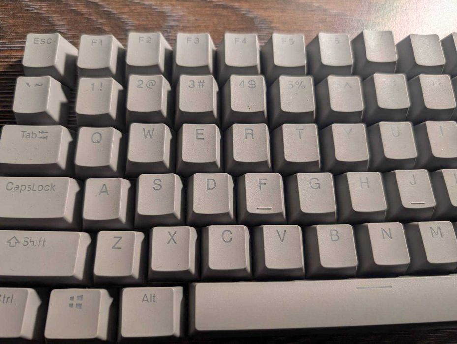 Серые Кейкапы PBT для механической клавиатуры