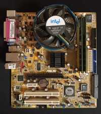 Комплект Asus P5VD2-MX + Intel Pentium4 3.0GHz + ОЗУ 1.5GB