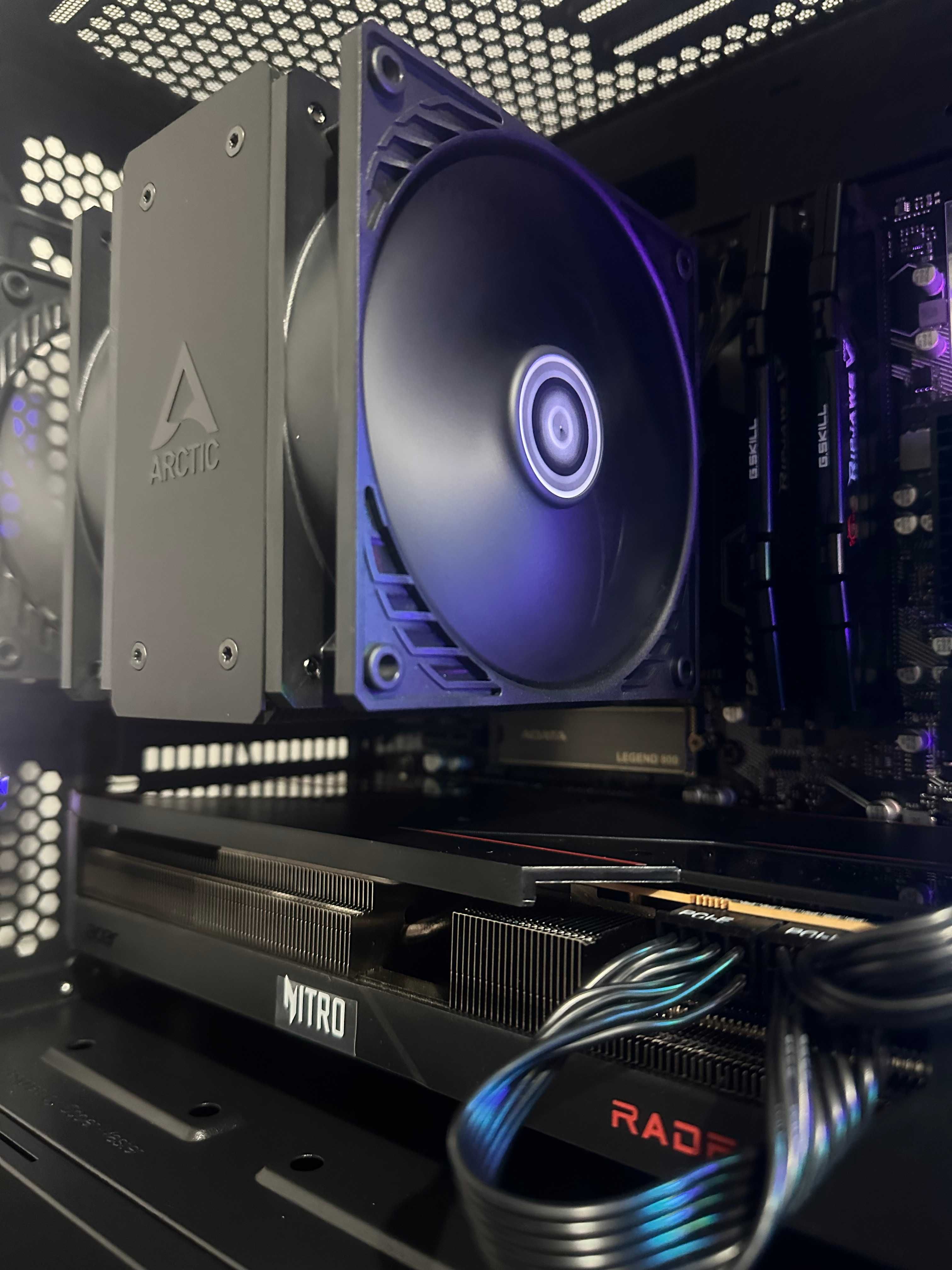 Komputer gamingowy Ryzen 5800X RX7800 XT 32GB  1TB FV23% Gwarancja 24M