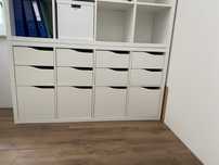 Kallax 2 x 4 z wkladami IKEA