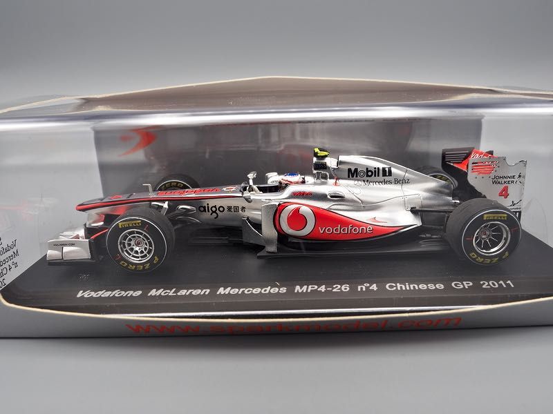 McLaren-Mercedes MP4-26 Jenson Button Chinese GP 2011 - Spark 1/43