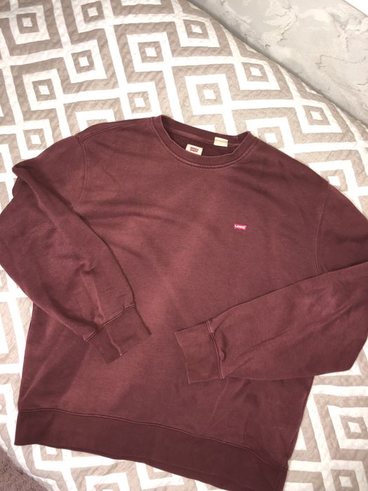 Світшот Levis бордовий