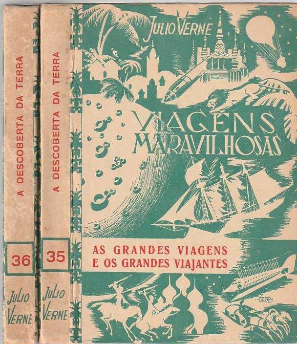 A descoberta da Terra – 2 volumes-Jules Verne-Livraria Bertrand