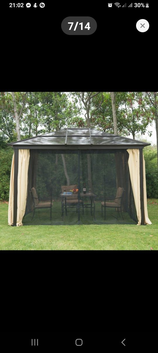 Inverno cortinas de pergula premium