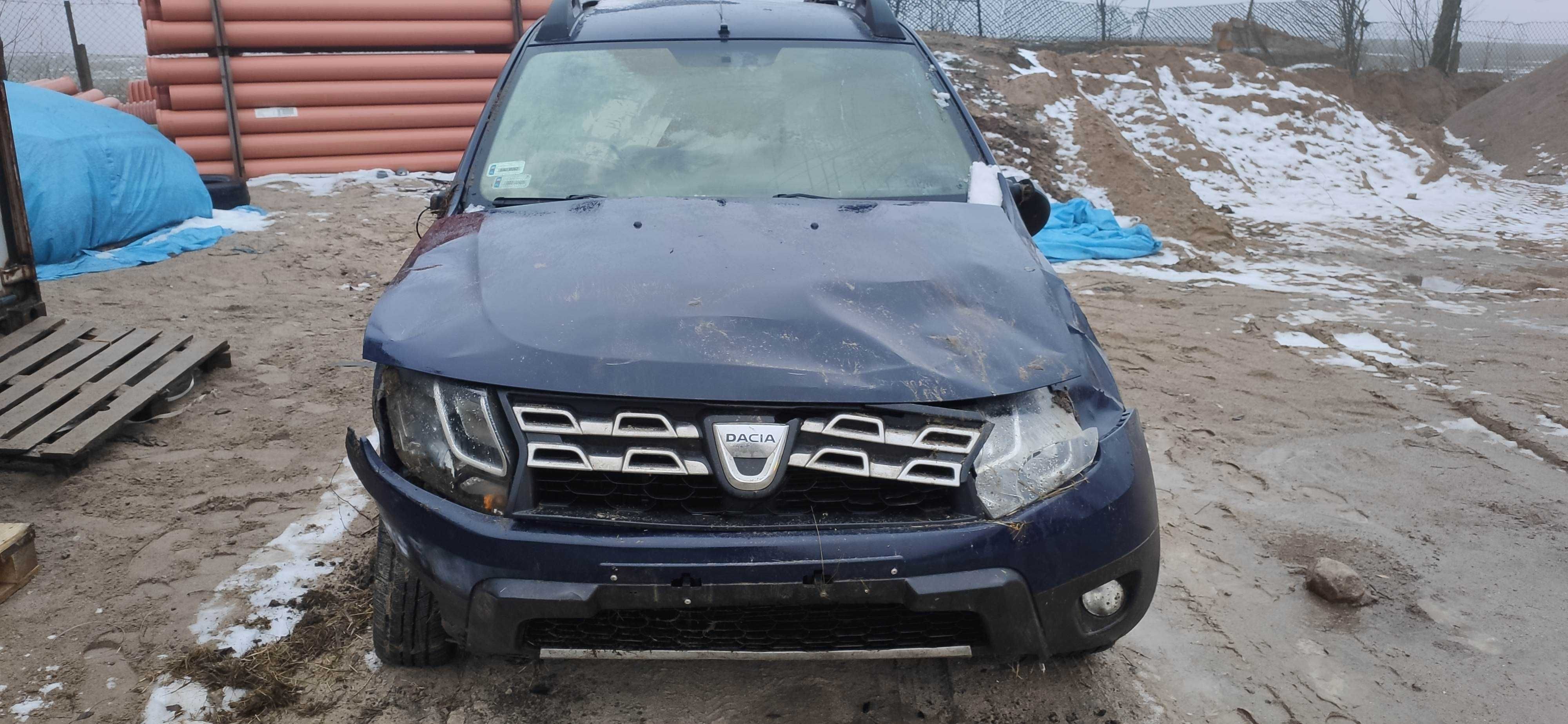 Dacia Duster DCI Ambiance. Uszkodzona. Rok produkcji 2014.