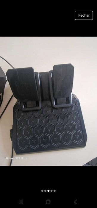Guiador eletrónico com pedais Novo