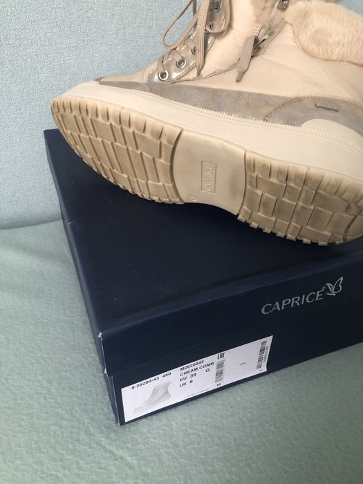 Черевики жіночі зимові Caprice,ботинки зимние женские, полусапожки