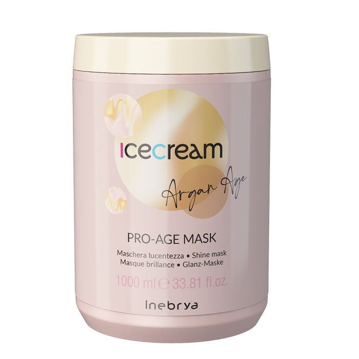 Inebrya Ice Cream Argan Age nabłyszczająca maska  1000ml