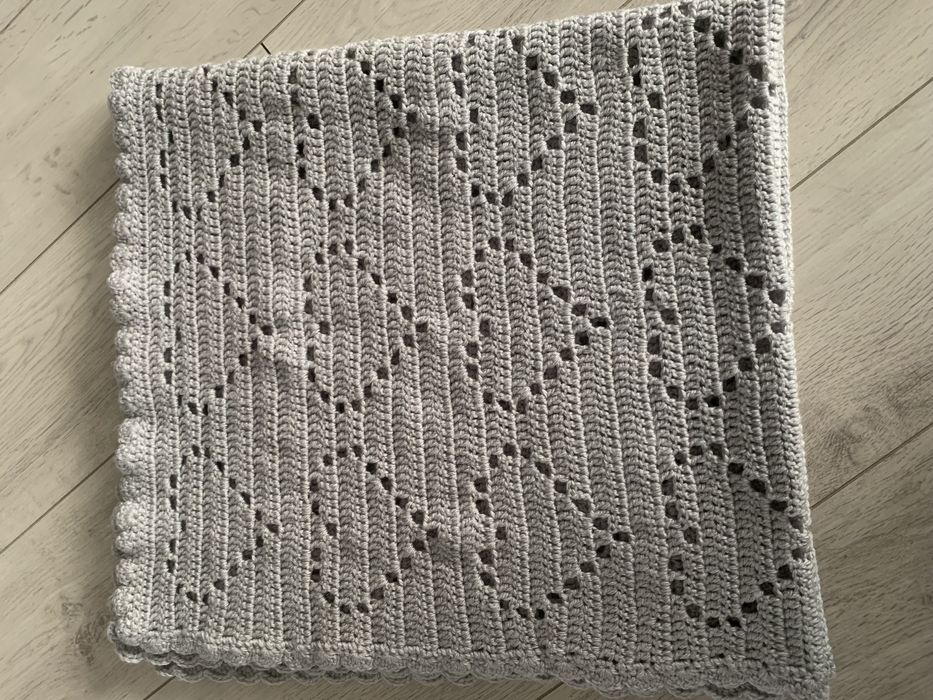 Kocyk w serduszka Handmade