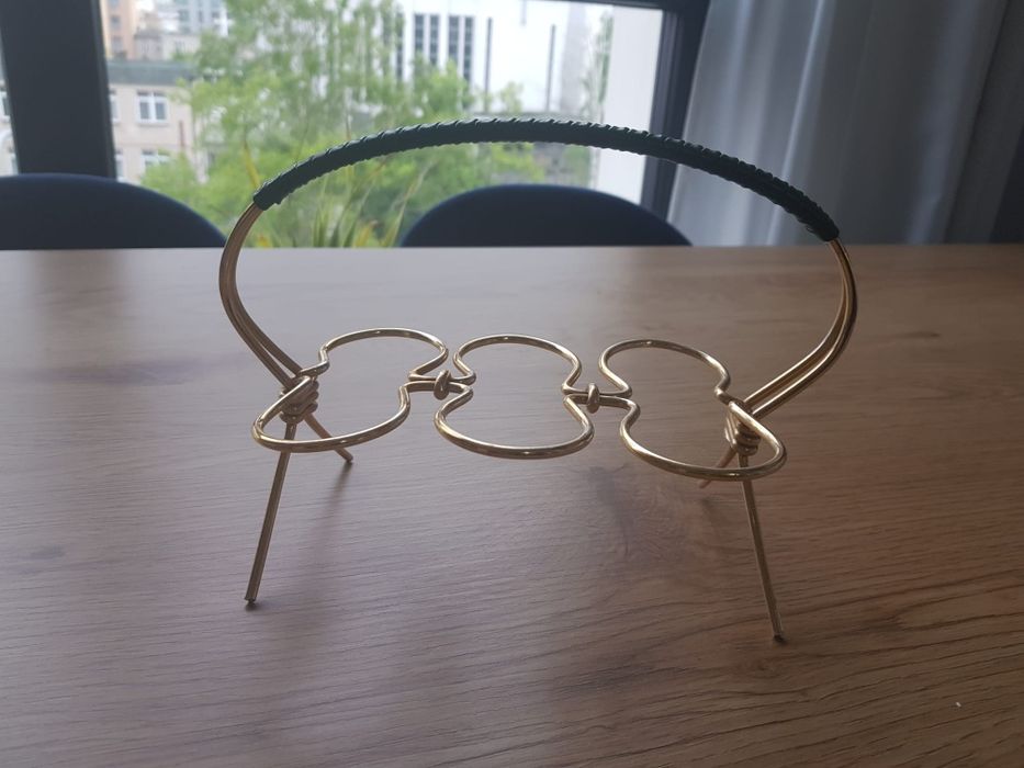 Stojak na kieliszki lub jajka prl zloty