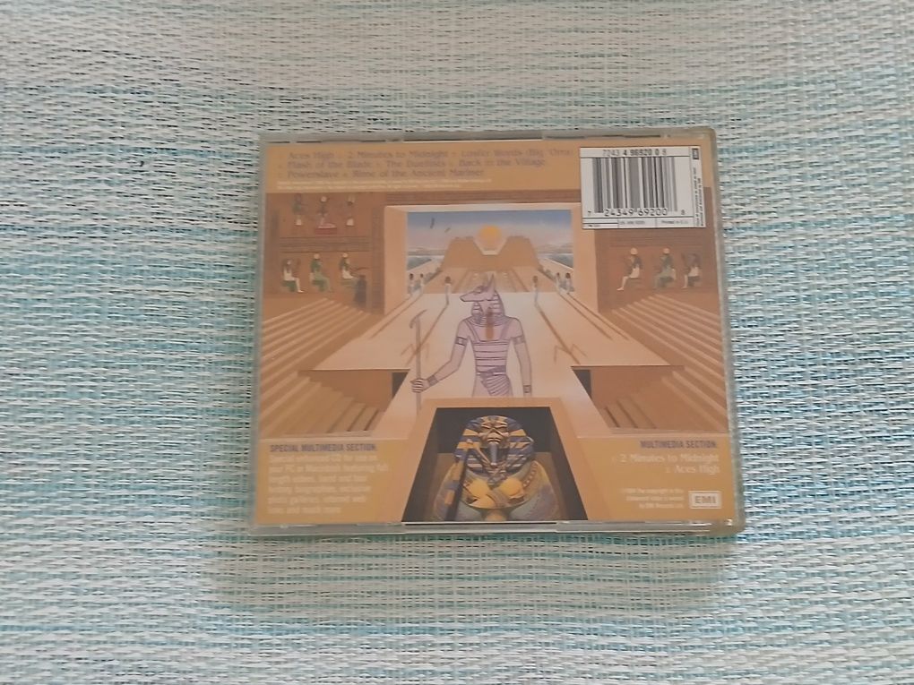 CD Iron maiden powerslave