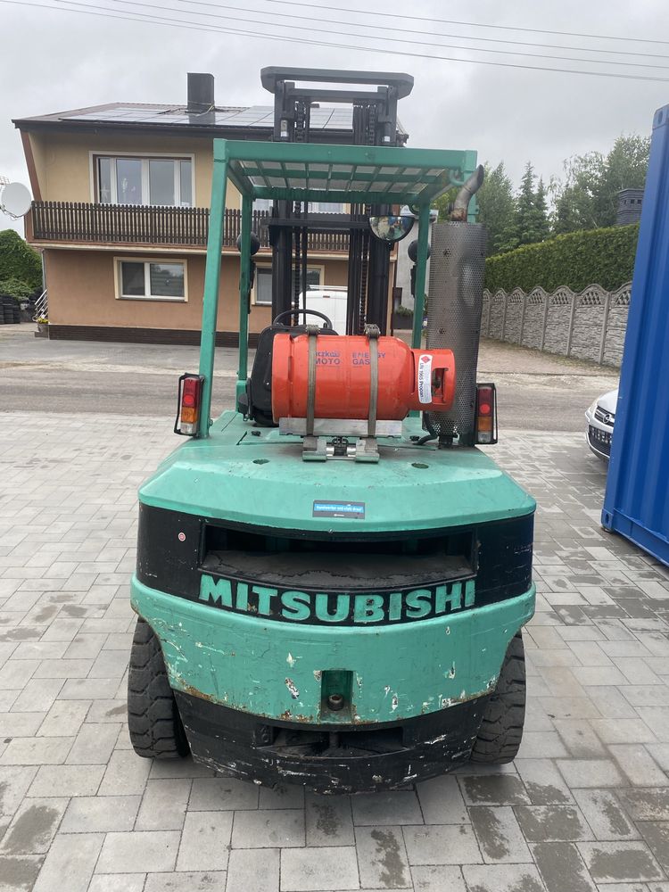 Wózek widłowy Mitsubishi FG35 1998r. Udźwig: 3,5T 9100mH z Niemiec