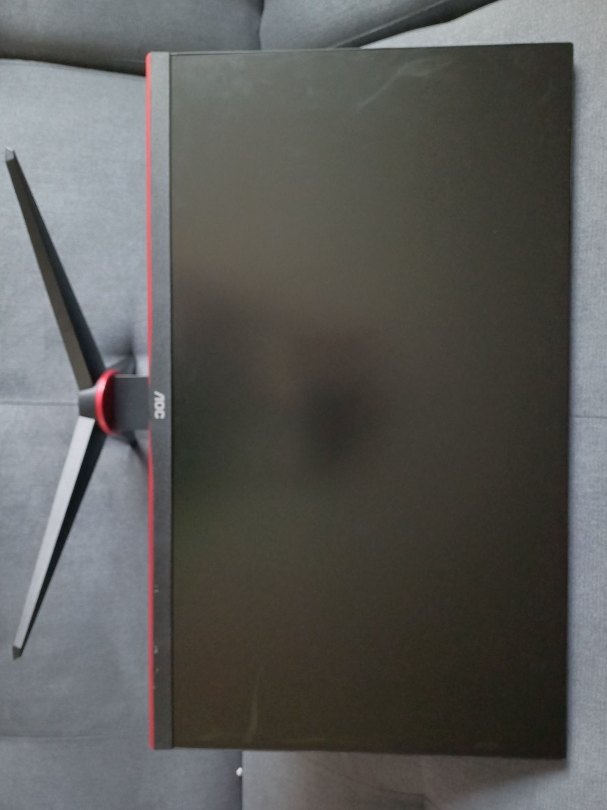 Monitor AOC 27G2SAE/BK z uszkodzoną matrycą na części