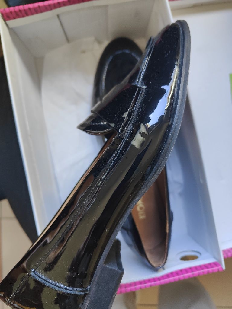 Buty wsuwane mokasyny kiomi r.38