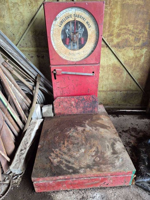 Waga zegarowa przemysłowa 1000kg.
