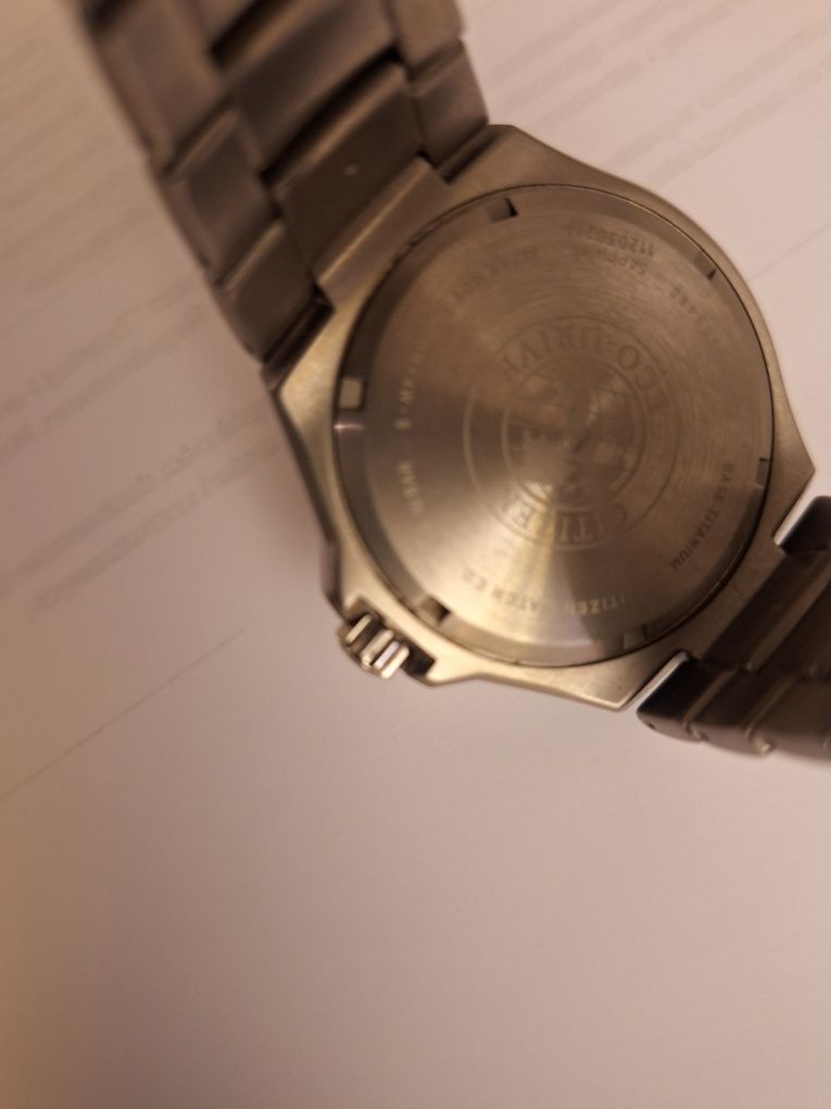Zegarek Citizen Eco-drive Super Titanium