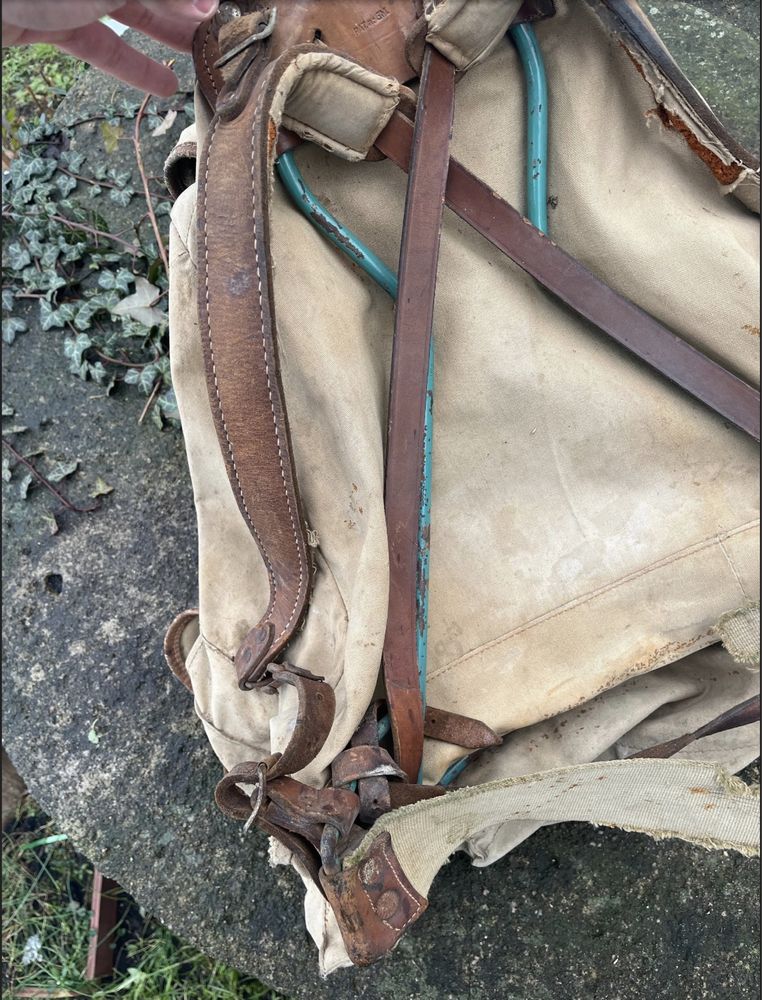 Stary vintage plecak górski niemiecki Niemcy lata 30 III Rzesza